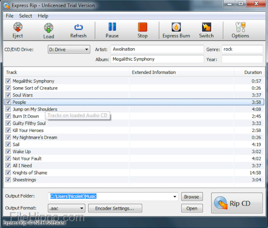 rip cd software free download